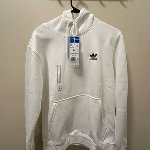 Men’s New Adidas White Hoodie